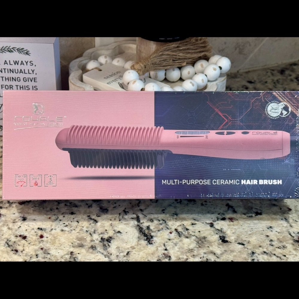 Royale Pink Multi-Purpose Ceramic Hair Brush
